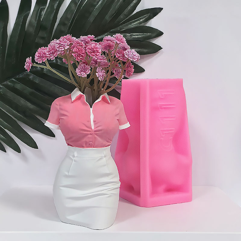 Florist Supply Vases - Professionelle silikonform für menschliche Körper-Blumenvasen in