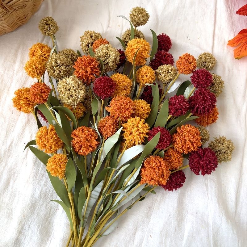 Supply Florist - 42cm Getrocknete Gänseblümchen Künstliche Blumenköpfe Heimdekoration