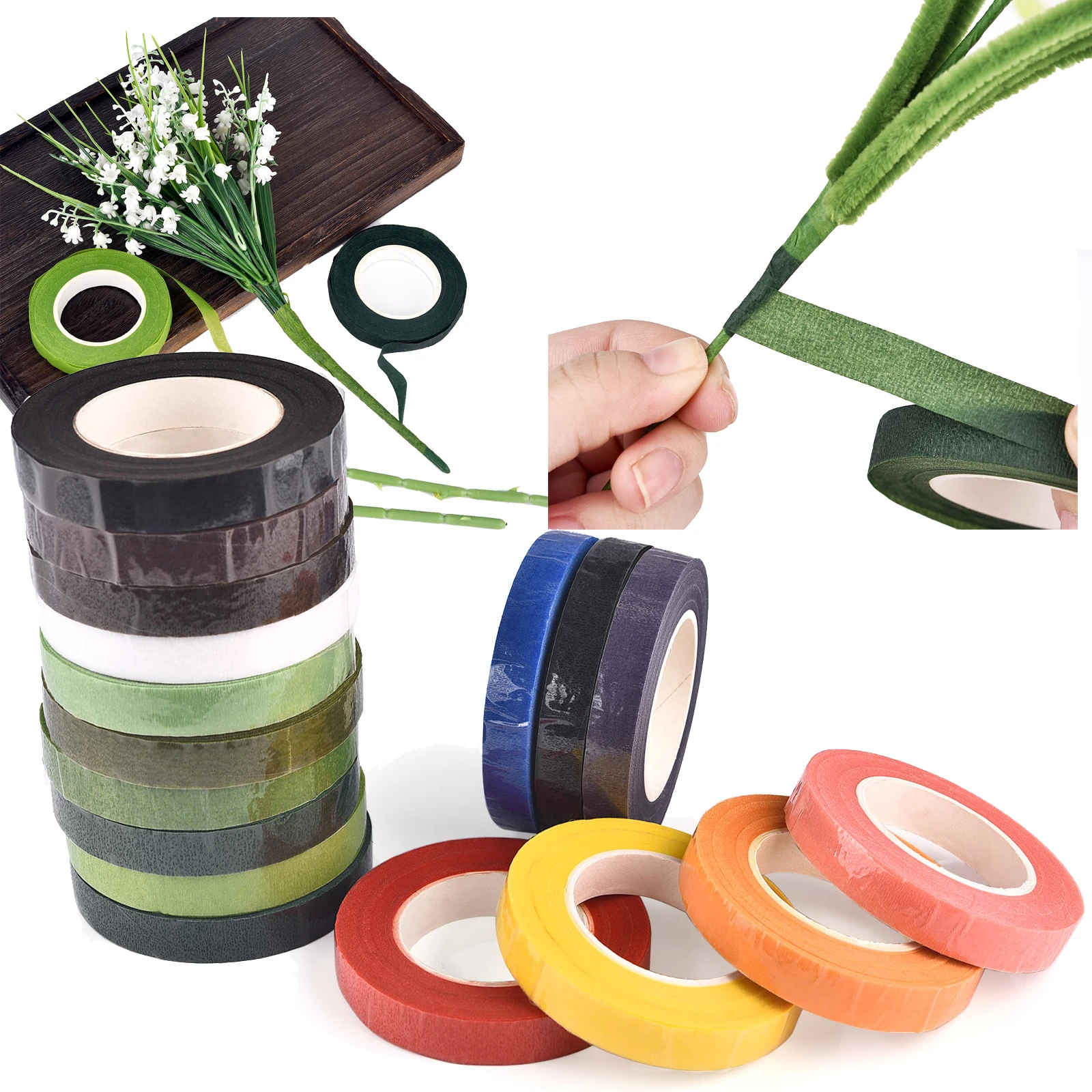 30 Yard 12MM Blumenstielband f – Florist Flower Supply Bewertung und Preis