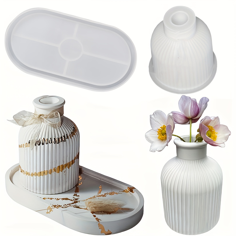 1/2 Stück Vasentablett Silikon – Florist Supply Vases Bewertung und Preis