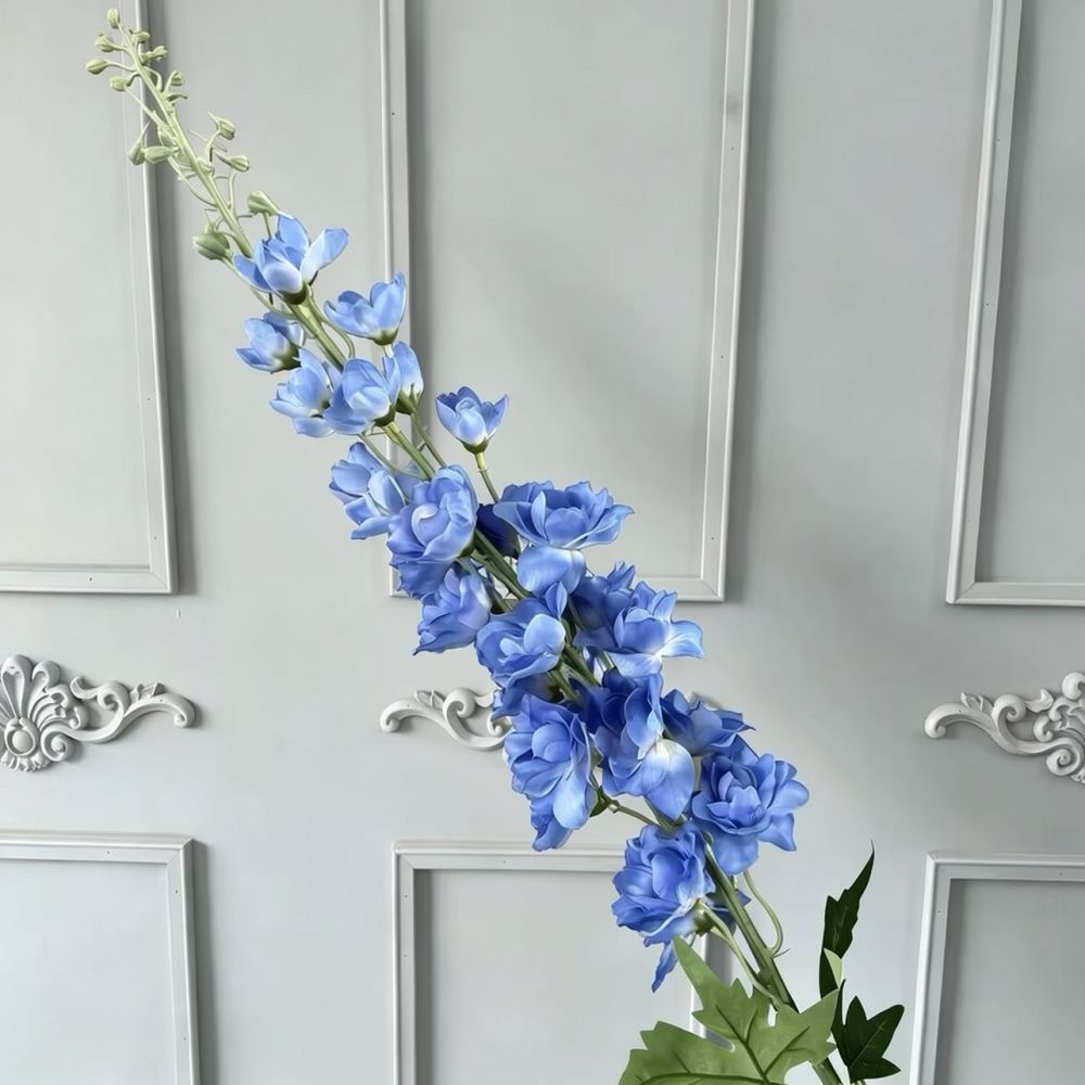 Blaue Seiden-Blumen, realistis – Florist Flower Supply Bewertung und Preis