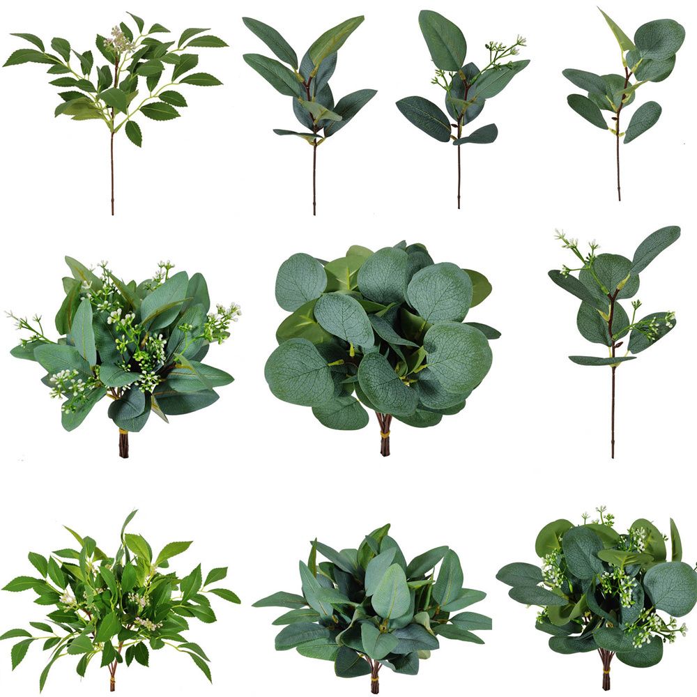 1/10PCS Künstliche Pflanze Euk – Florist Supply Bulk Bewertung und Preis
